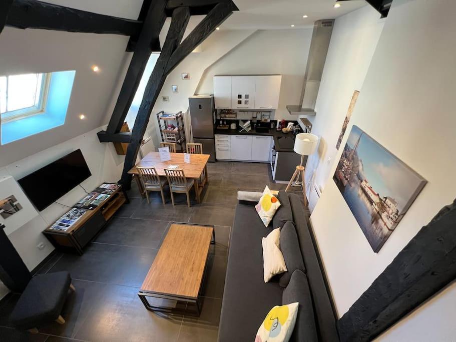 Le Jeannin, Magnifique Duplex 6 Prs - Centre Historique De Dijon Apartment Bagian luar foto