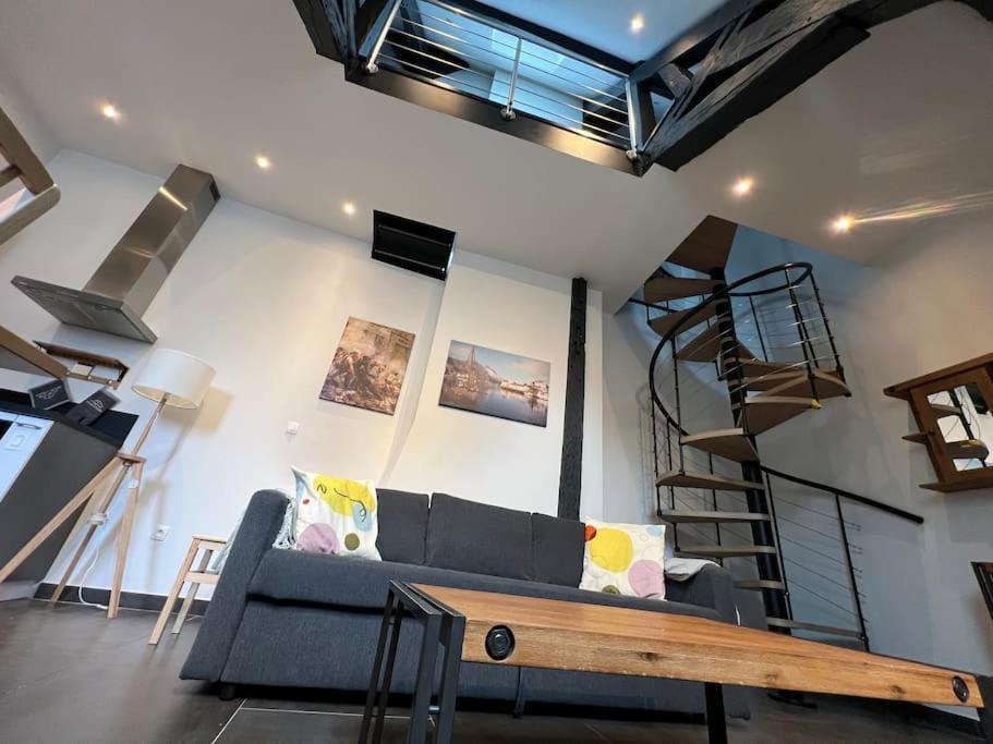 Le Jeannin, Magnifique Duplex 6 Prs - Centre Historique De Dijon Apartment Bagian luar foto